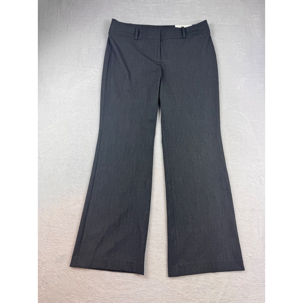 Loft Outlet Curvy Dress Trouser Pants Gray Charcoal Petite 10P New NWT 23391567